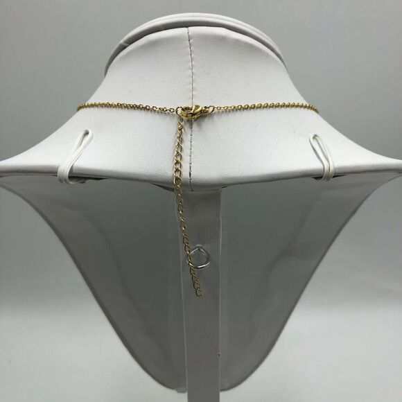 18K Gold Plated Girls Daughters Charm Women's Necklace Waterproof Non Tarnishing - Picture 6 of 11